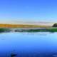 Looking across lake Itasca state park, Minnesota