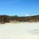 Frozen lake at Lake Maria State Park, Minnesota