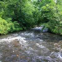 Minnehaha Creek in Minneapolis, Minnesota