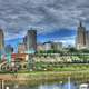 The Skyline and the Bridge in St. Paul., Minnesota