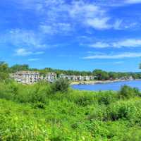 A bay of the Mississippi in Minnesota