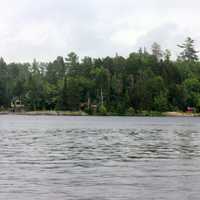 Crane Lake Shore at Voyaguers National Park, Minnesota