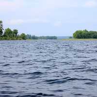 Islands in the Lake at Voyaguers National Park, Minnesota