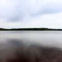 Pelican Lake to the other shore at Voyaguers National Park, Minnesota