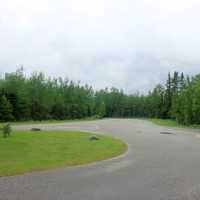 Road and Forest at Voyaguers National Park, Minnesota