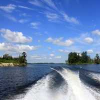 Rounding Islands at Voyaguers National Park, Minnesota