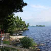 Shoreline at Voyaguers National Park, Minnesota