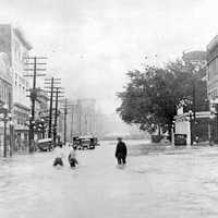 April 16, 1921 flood on Town Creek in Jackson, Mississippi