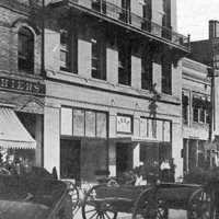 Front Street in Hattiesburg, Missisisippi, Around 1900
