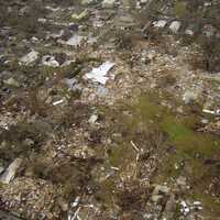 Hurricane Katrina damage in Pascagoula, Mississippi
