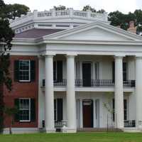 Melrose estate at Natchez National Historical Park in Mississippi