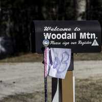 My Flag at the highest point in Mississippi, Woodall Mountain