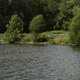 Fisherman around the lake