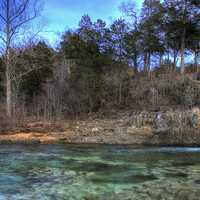 Across the Creek at Dillard Mill, Missouri