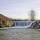 Far off View of the Waterfall at Dillard Mill, Missouri