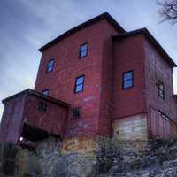 Full View of the Mill at Dillard Mill, Missouri