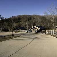 Lodging Cabins in Echo Bluff State Park, Missouri