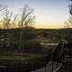 Outdoors Balcony at Dusk at Echo Bluff State Park, Missouri