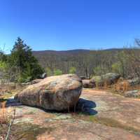 Rock and Landscape at Elephant Rocks State Park