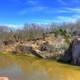 Landscape overview at Elephant Rocks State Park