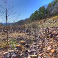 Dried Stream Bed at Johnson's Shut-Ins State Park
