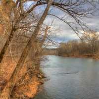 Down the river at Meramec State Park, Missouri