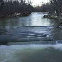 Landscape of the Stream at Montauk State Park, Missouri