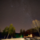 Starry Sky above the Cabins at Montauk