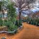 Walkway in the Garden in St. Louis, Missouri