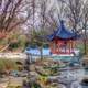 Temple place in Chinese Gardens in St. Louis, Missouri