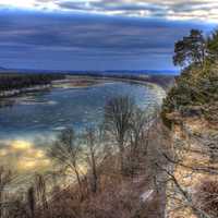 Missouri River late Afternoon at Weldon Springs Natural Area, Missouri