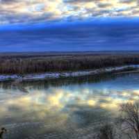 Across the river at Weldon Springs State Natural Area, Missouri