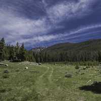 Blue Skies Over the Hill on the Elkhorn Trail