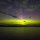 Aurora Borealis at Lake McDonald at Glacier National Park, Montana