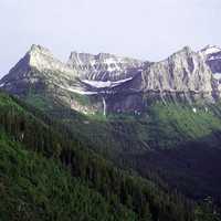 Bird Women Falls at Glacier National Park, Montana