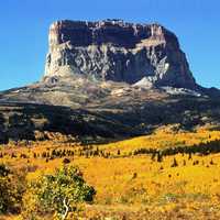 Chief Mountain at Glacier National Park, Montana