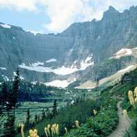 Iceberg Cirque at Glacier National Park, Montana