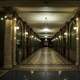 Halls and lighted corridors in the Capital Building in Helena