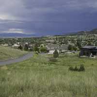 Helena from the base of Mount Helena, Montana