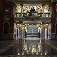 Main Hall in the Capital building in Helena