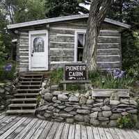 Pioneer Cabin near Reeder's Alley in Helena, Montana