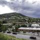 Storm and rain clouds over the Mount Helena Landscape