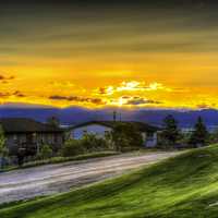 Sunrise over the Hills in Helena