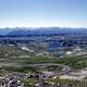 Beartooth Highway through the Mountains in Red Lodge, Montana