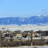 Landscape of the Harlowton, Montana