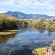 Scenic River and Landscape in Montana