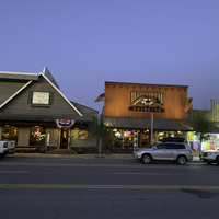 Night Time Downtown in West Yellowstone