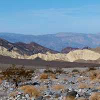 Zabriskie point at Death Valley National Park, Nevada