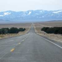 Route 50 in Great Basin National Park, Nevada