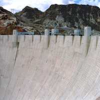 Looking at Hoover Dam, Nevada